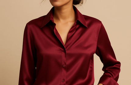 Satin Women blouse by Luxe Muet