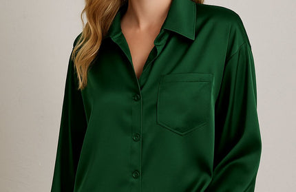 Satin Women blouse by Luxe Muet