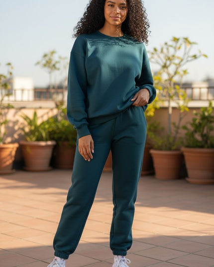 Sweater suit by Luxe Muet