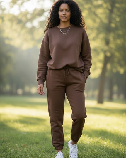 Sweater suit by Luxe Muet