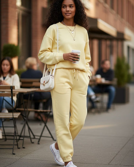 Sweater suit by Luxe Muet