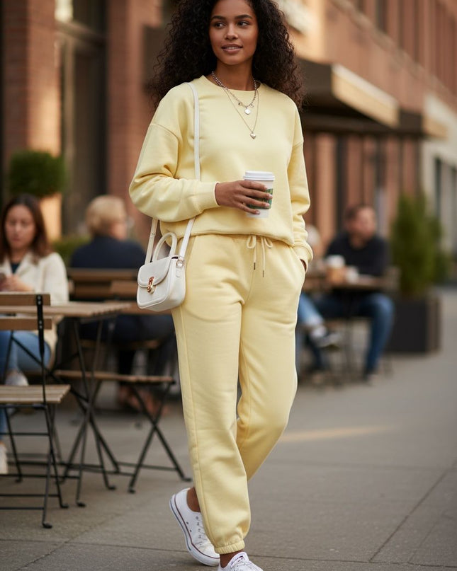 Sweater suit by Luxe Muet