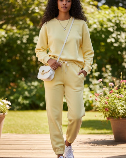 Sweater suit by Luxe Muet