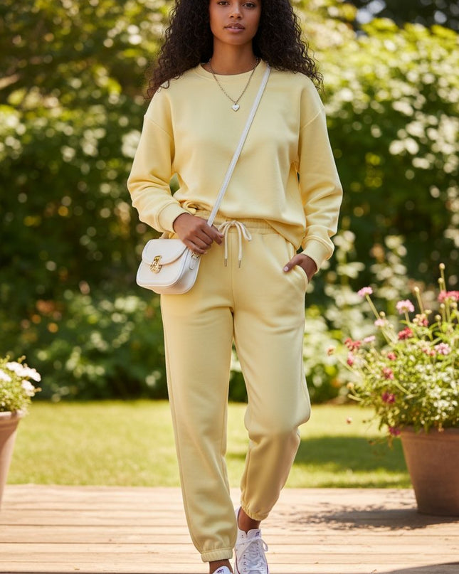 Sweater suit by Luxe Muet