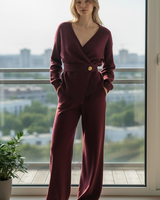Elegant warm suit
