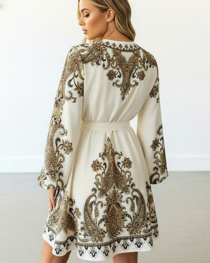 Bohemian Belted mini