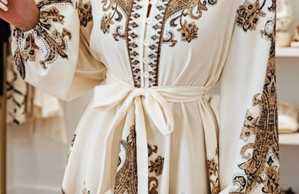 Bohemian Belted mini