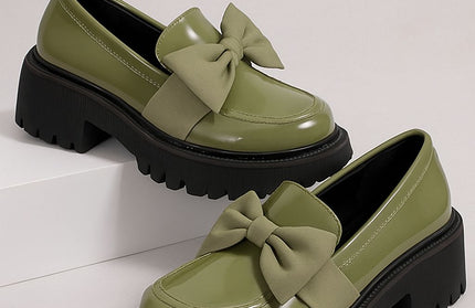 Elegant Bow Loafers