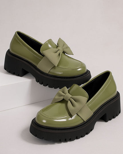 Elegant Bow Loafers