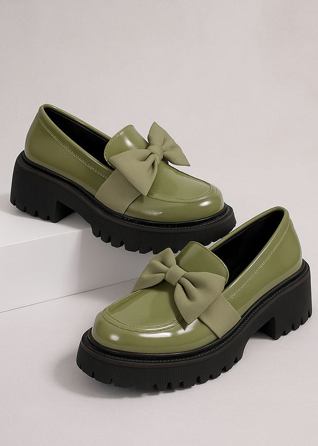 Elegant Bow Loafers