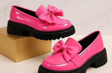 Elegant Bow Loafers