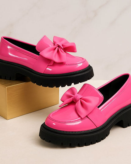 Elegant Bow Loafers
