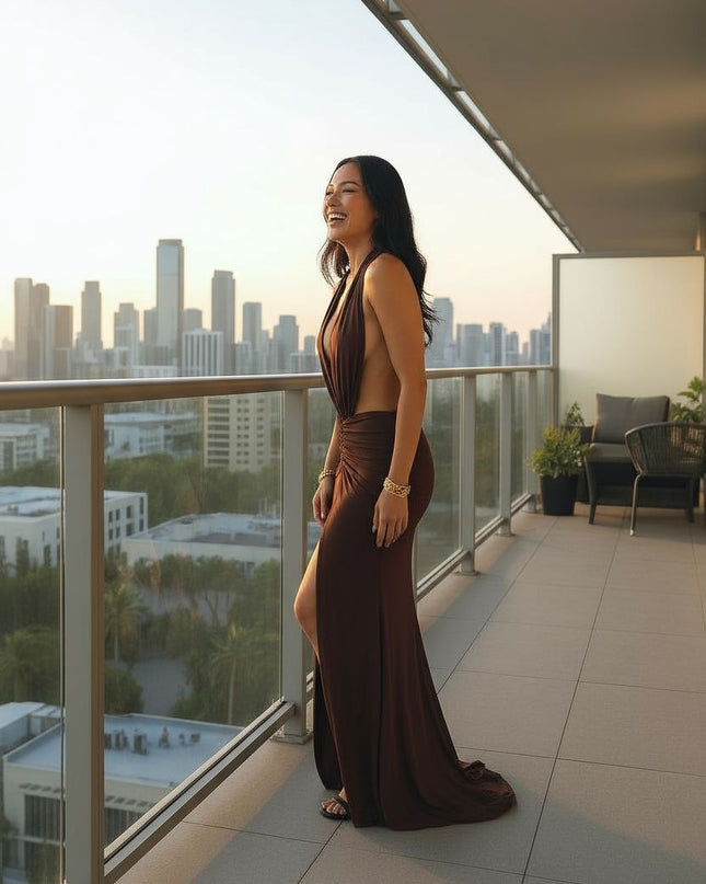 Backless Dress Formal Dress