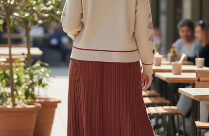 Prefect sweater skirt suit