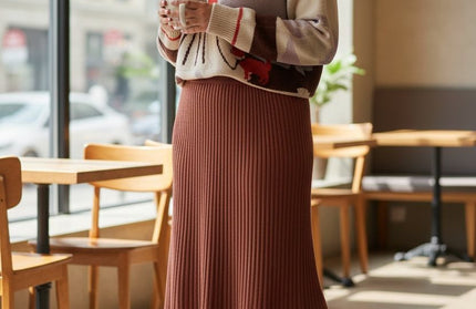 Prefect sweater skirt suit