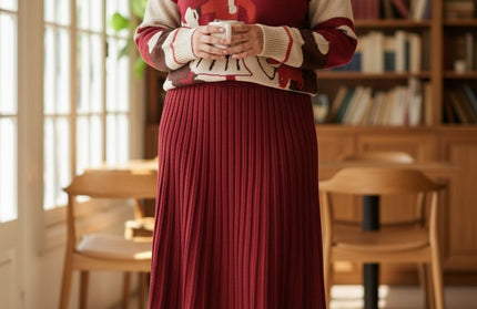 Prefect sweater skirt suit