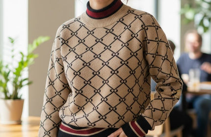 Luxe Muet Premium High Neck Sweater