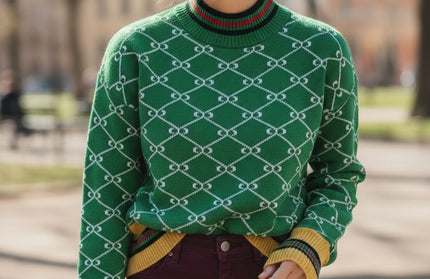 Luxe Muet Premium High Neck Sweater