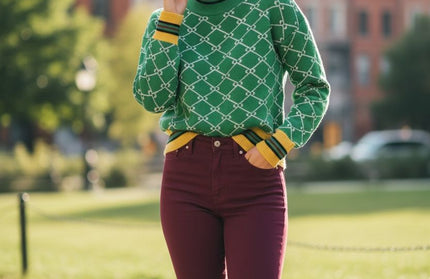 Luxe Muet Premium High Neck Sweater