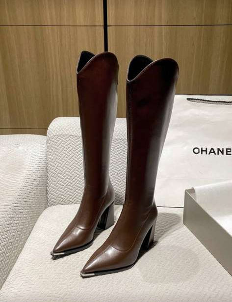 Luxe Muet Signature Leather Boots