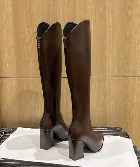 Luxe Muet Signature Leather Boots