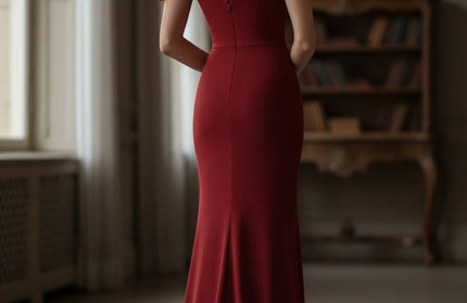 Elegant 3D Rose Bodycon Dress