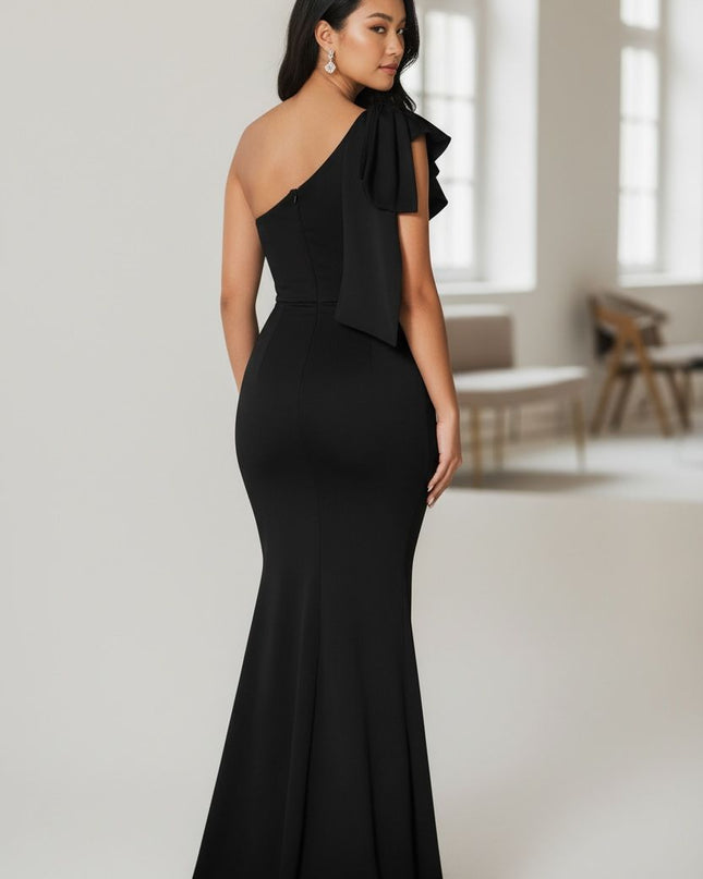 Elegant Bow Sholder dress