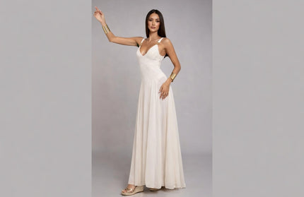 Elle Muet sheer collection dress