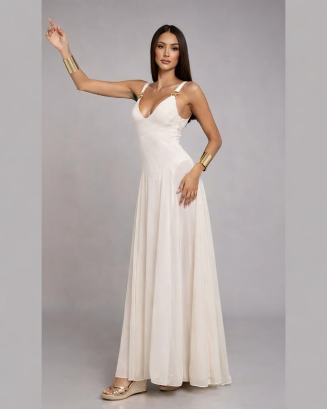 Elle Muet sheer collection dress