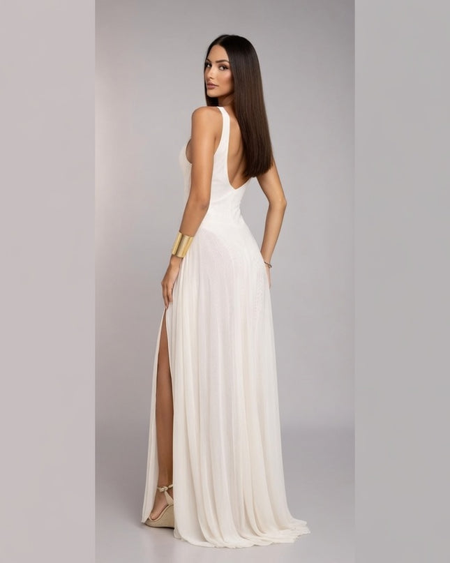 Elle Muet sheer collection dress