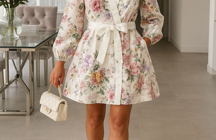 Bunch of Rose brunch dress.