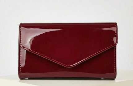 My little burgundy clutch
