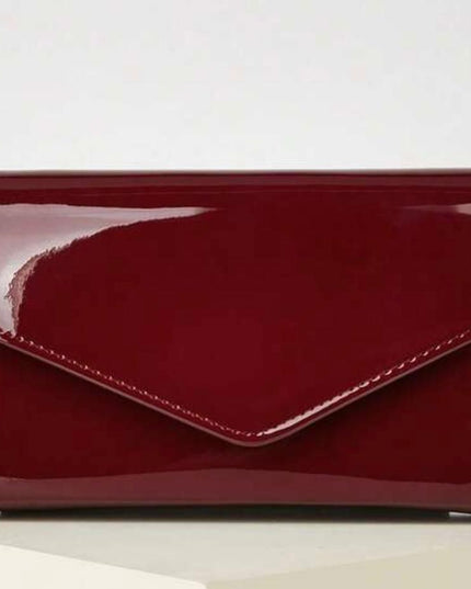 My little burgundy clutch