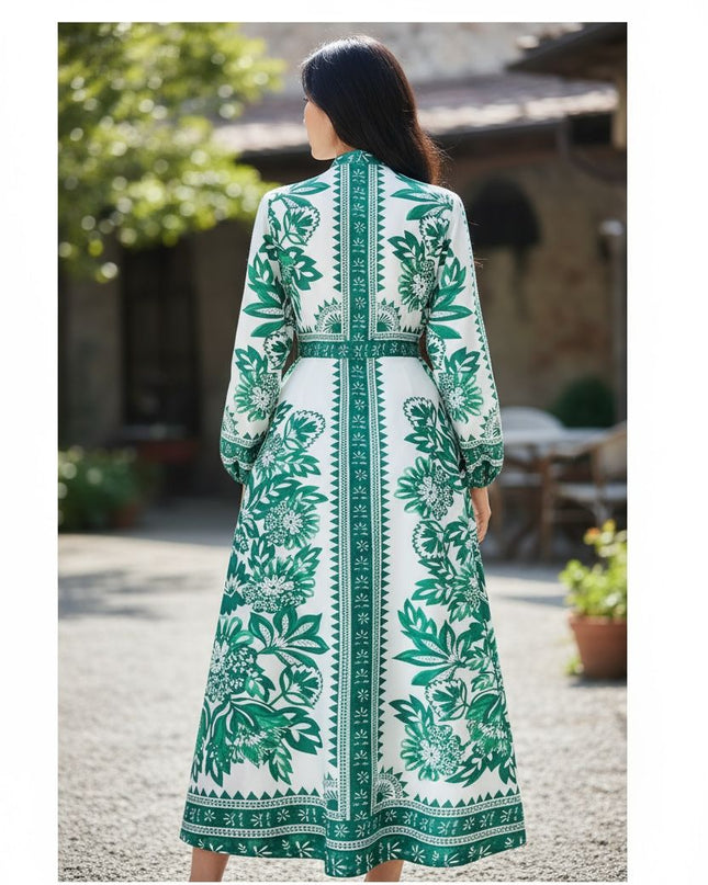 Long sleeve maxi dress