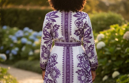 Long sleeve maxi dress