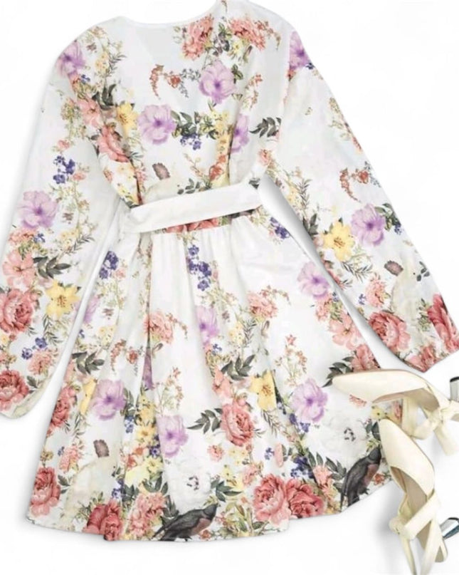 Bunch of Rose brunch dress.