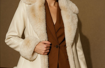 Vel luxe faux fur coat