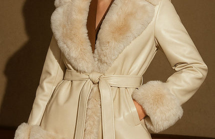 Vel luxe faux fur coat