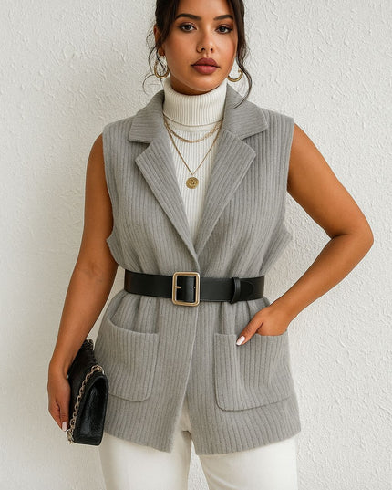 Sweater vest by Luxe Muet