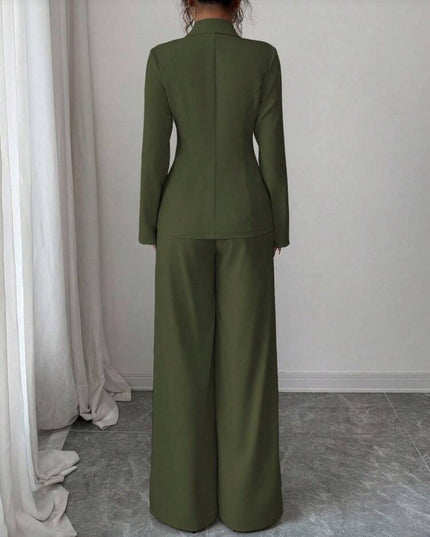 Olive Jacket suit