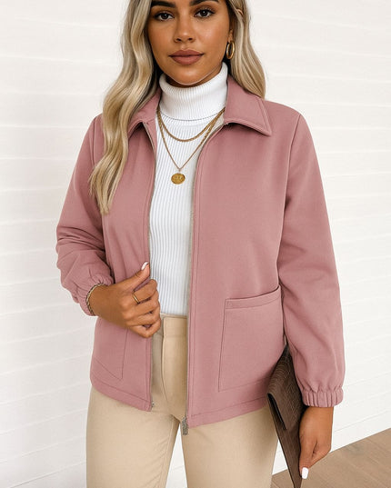 Jacket with warm inside