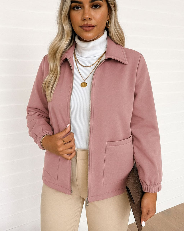 Jacket with warm inside