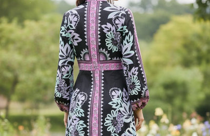 Long sleeve maxi dress