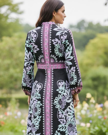 Long sleeve maxi dress