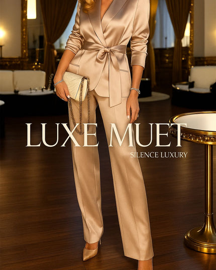 Premium Satin pants suit