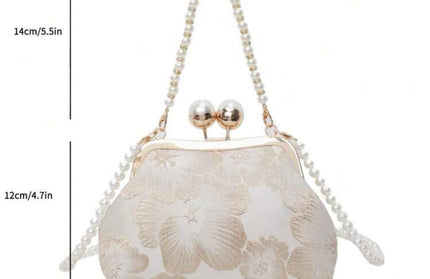 Classic pearl purse