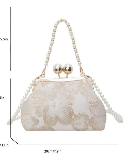 Classic pearl purse