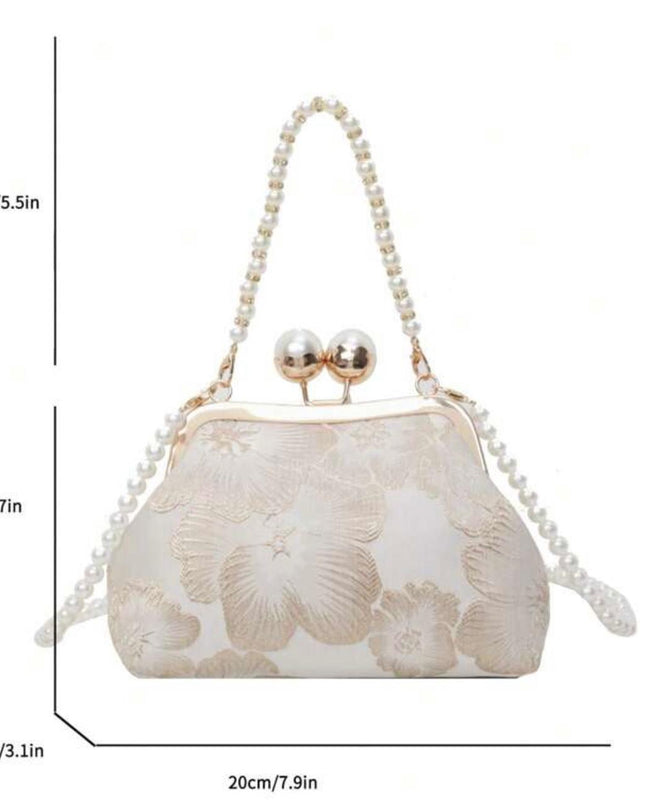 Classic pearl purse