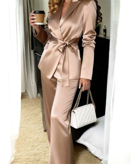Premium Satin pants suit