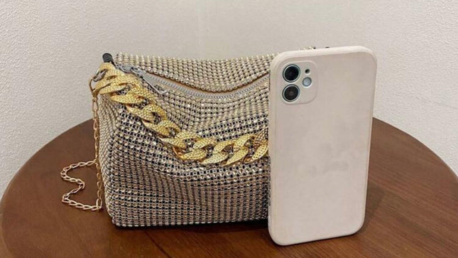 Shimmer & Gold purse
